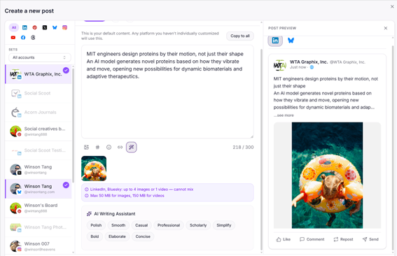 Compose with AI